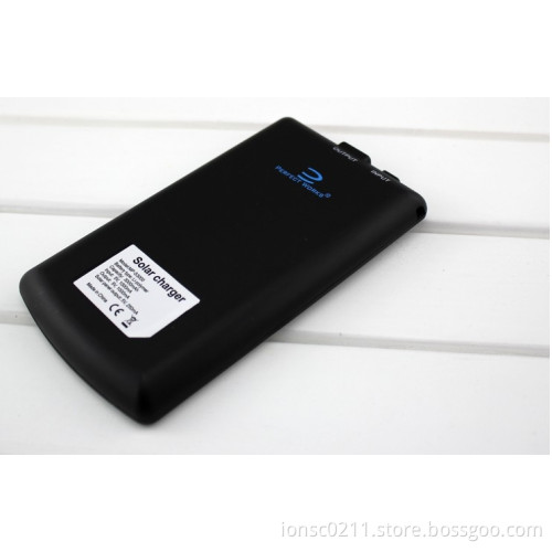 Ultra Thin Solar Powered High Capacity (3000mAh) Backup Battery and Charger for Cell Phones, iPhone, iPod, and Most US